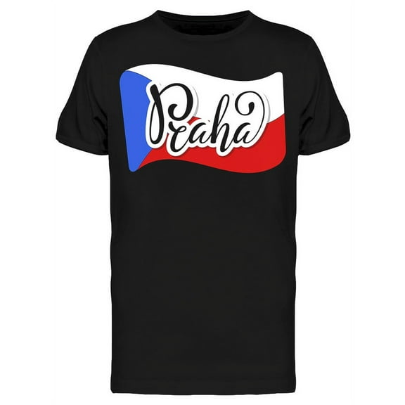 Praha Czech Republic Graphic T-Shirt Men -Image by Shutterstock, Male Small