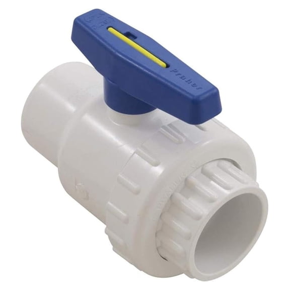 Praher 2" PVC Single Union Socket x Socket Fitting - Schedule 80, 150 PSI, No Threads, 200-010/200-0100 - Plumbing & Irrigation Parts