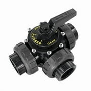 Praher Plastics PROV31503U 1.5 in. FPT 3 Ports Unionized Valve