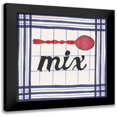 thumbnail image 1 of Prahl, Courtney 12x12 Black Modern Framed Museum Art Print Titled - Cool Kitchen Mix, 1 of 5