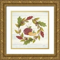 thumbnail image 1 of Prahl, Courtney 12x12 Gold Ornate Wood Framed with Double Matting Museum Art Print Titled - Autumn Bounty I, 1 of 4