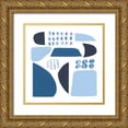 thumbnail image 1 of Prahl, Courtney 12x12 Gold Ornate Wood Framed with Double Matting Museum Art Print Titled - Cozy Cottage II Sq, 1 of 4