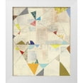 thumbnail image 1 of Prahl, Courtney 12x14 White Modern Wood Framed Museum Art Print Titled - Geometric Background II v.2, 1 of 4