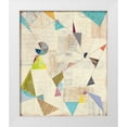 thumbnail image 1 of Prahl, Courtney 12x14 White Modern Wood Framed Museum Art Print Titled - Geometric Background I, 1 of 4
