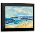 thumbnail image 1 of Prahl, Courtney 14x12 Black Modern Framed Museum Art Print Titled - Abstract Coastal II, 1 of 5