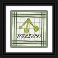 thumbnail image 1 of Prahl, Courtney 15x15 Black Ornate Wood Framed with Double Matting Museum Art Print Titled - Cool Kitchen Measure, 1 of 4