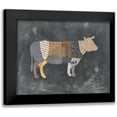 thumbnail image 1 of Prahl, Courtney 18x15 Black Modern Framed Museum Art Print Titled - From the Butcher Elements 22, 1 of 5