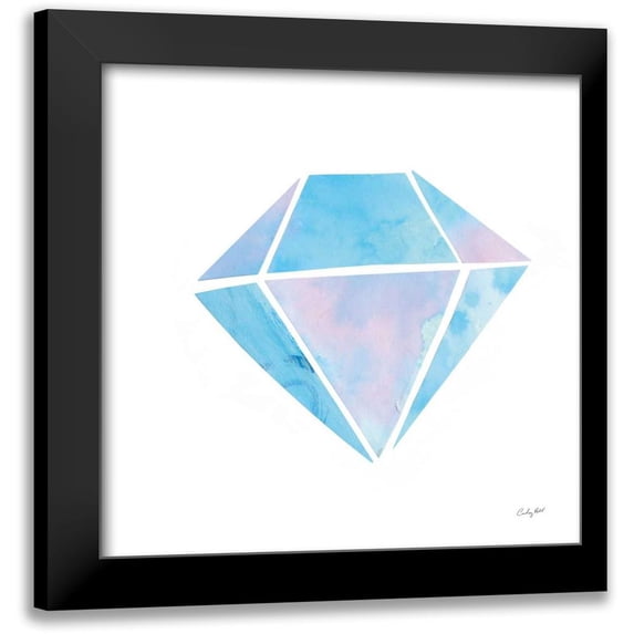 Prahl, Courtney 20x20 Black Modern Framed Museum Art Print Titled - Shine III