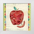 thumbnail image 1 of Prahl, Courtney 20x20 White Modern Wood Framed Museum Art Print Titled - Fruit Collage I - Apple, 1 of 4