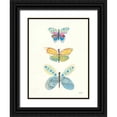 thumbnail image 1 of Prahl, Courtney 25x32 Black Ornate Wood Framed with Double Matting Museum Art Print Titled - Butterfly Charts IV, 1 of 4