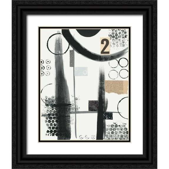 Prahl, Courtney 26x32 Black Ornate Wood Framed with Double Matting Museum Art Print Titled - Two