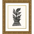 thumbnail image 1 of Prahl, Courtney 26x32 Gold Ornate Wood Framed with Double Matting Museum Art Print Titled - Planted IX, 1 of 4