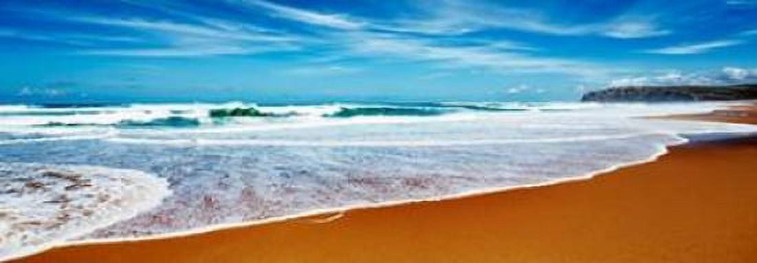 Praia Azul Portugal Canvas Art - Frank Krahmer (10 x 20)