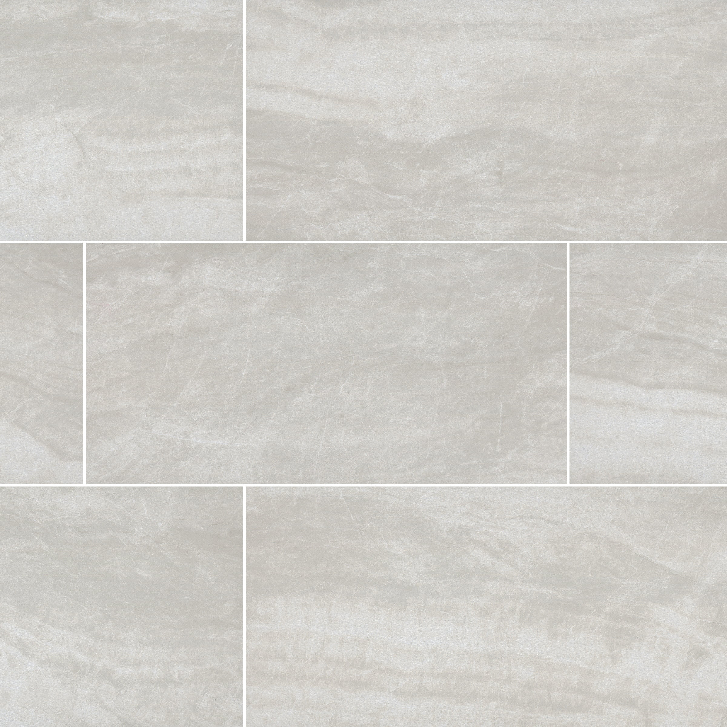 Praia Grey 24 in. X 48 in. Glazed Porcelain Floor and Wall Tile (16 sq.ft. / case)