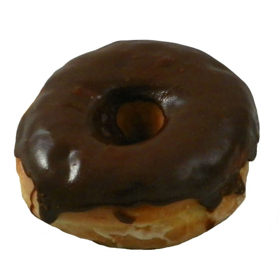 Prairie City Bakery Classic Chocolate Glazed Yeast Donut, 18 Ounce -- 6 per case.