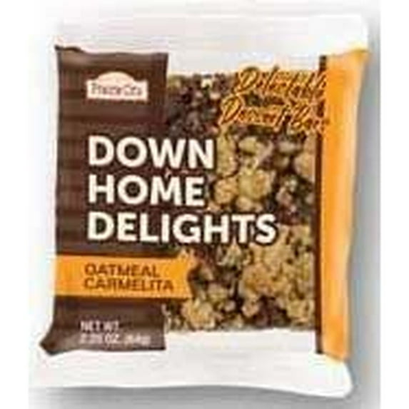Prairie City Bakery Down Home Delights Oatmeal Carmelita, 2.5 Ounce -- 60 per case