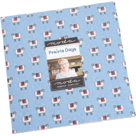 Prairie Days Layer Cake by Bunny Hill Designs; 42 - 10" Precut Fabric Quilt Squares