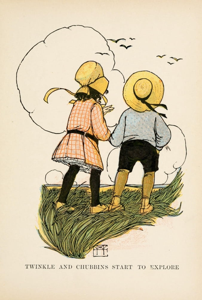 Prairie-Dog Town 1906 Twinkle & Chubbins Canvas Art - M Wright Enright (24 x 36)