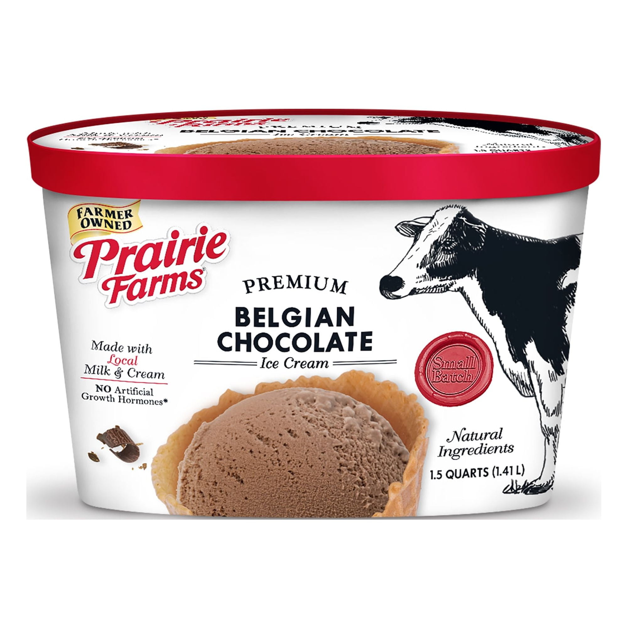 Prairie Farms Belgian Chocolate Ice Cream