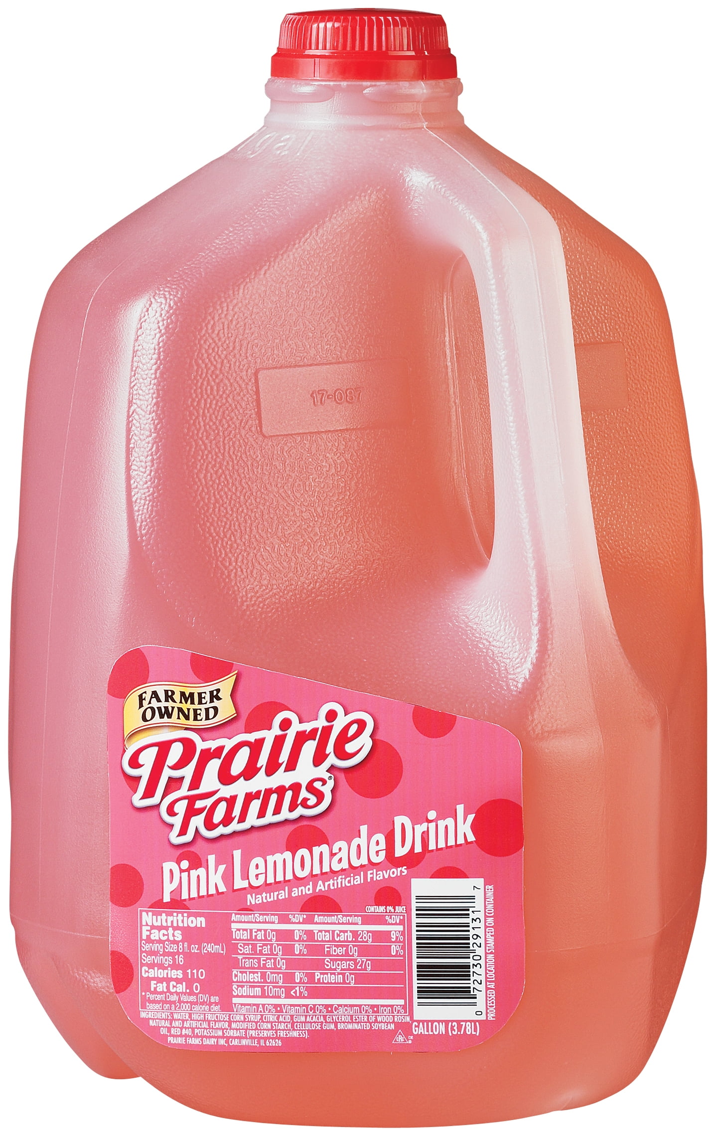 Prairie Farms, Pink Lemonade Drink, 1 Gallon