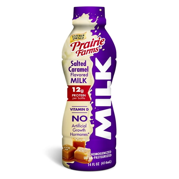 Prairie Farms Salted Caramel Milk, 14oz