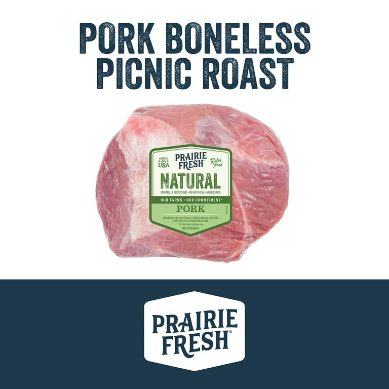 Prairie Fresh Natural Fresh Pork Picnic Roast, Boneless,