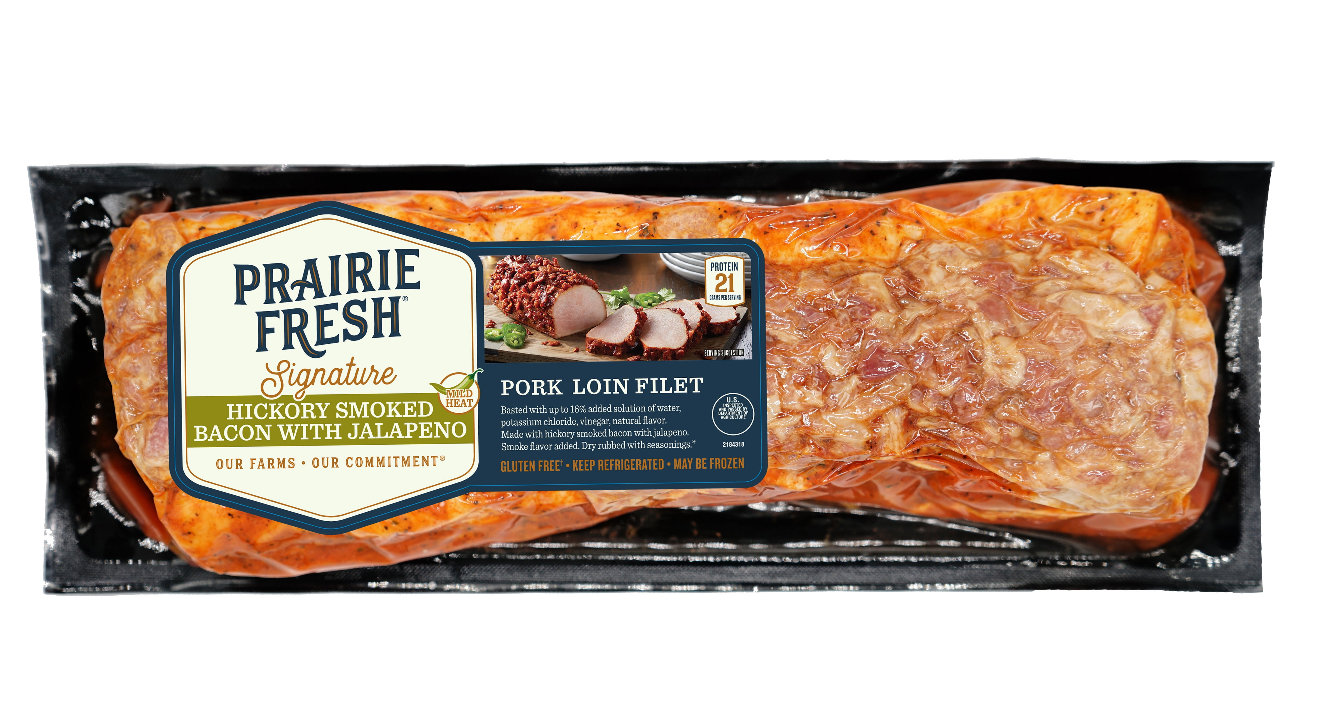 Prairie Fresh Signature Hickory Smoked Bacon with Jalapeno Fresh