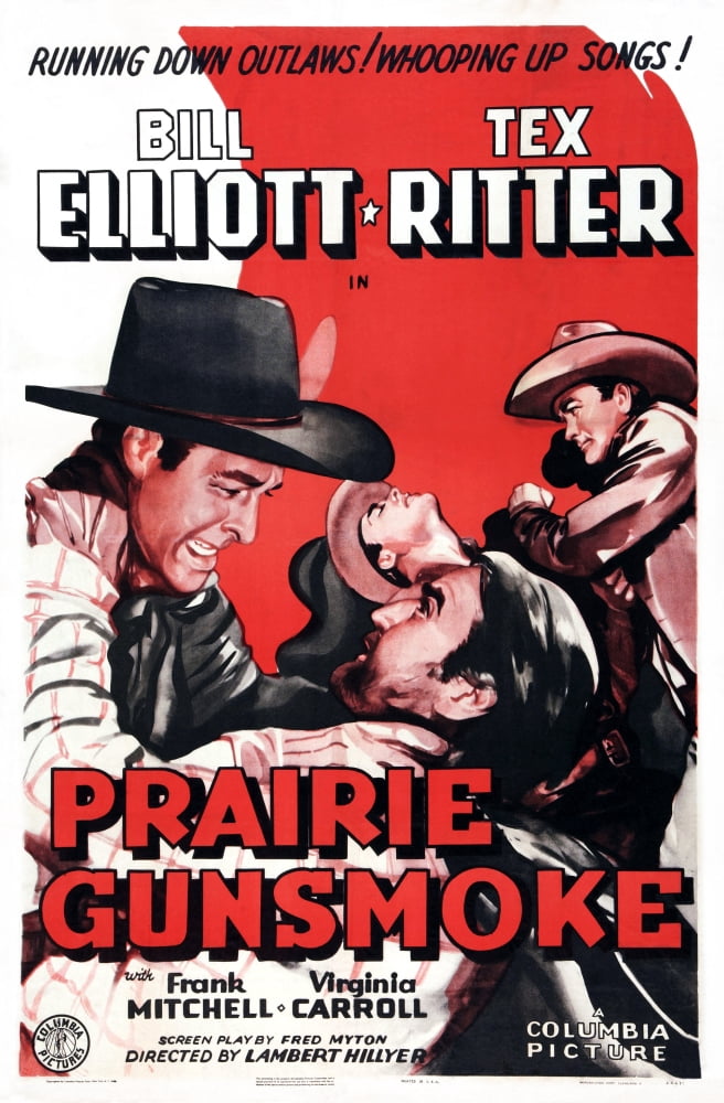 Prairie Gunsmoke U Canvas Art - (11 x 17)