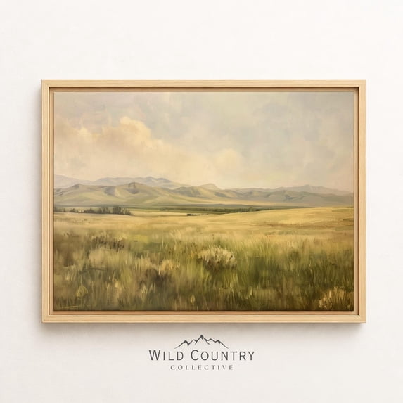 Rustic Ranch Home Ideas Prairie Hills Golden Grass Wide Sky Ranch Rustic Poster , Poster Print ...