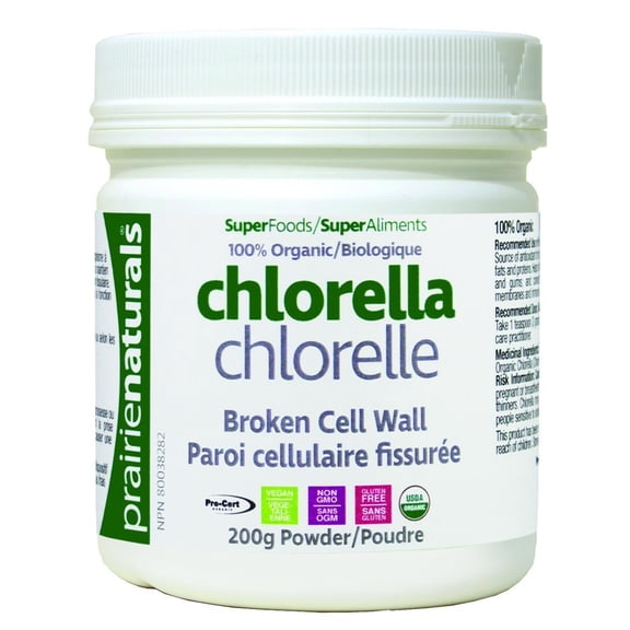 Prairie Naturals Organic Chlorella Broken Cell Wall