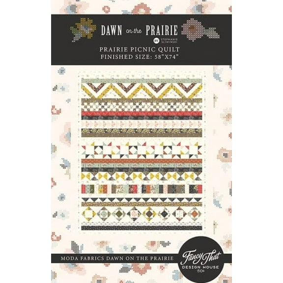Prairie Picnic Quilt Pattern by Fancy That Design