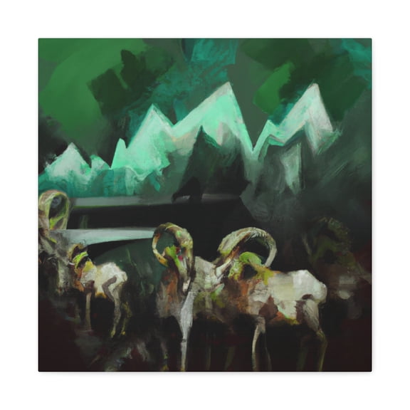 "Prairie Ram Portrait" - Canvas