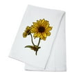 thumbnail image 1 of Prairie Sunflower, Icon (100% Cotton Tea Towel, Decorative Hand Towel, Kitchen and Home), 1 of 3