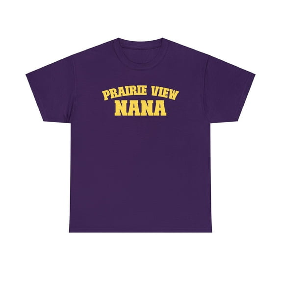 Prairie View A&M University Nana Unisex Heavy Cotton Tee - 107 HBCU