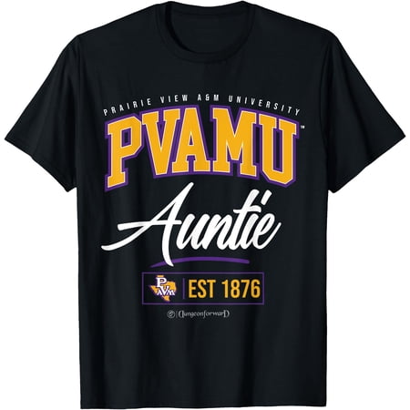 Prairie View A&M University, PVAMU HBCU Auntie T-Shirt, Unisex T-Shirt