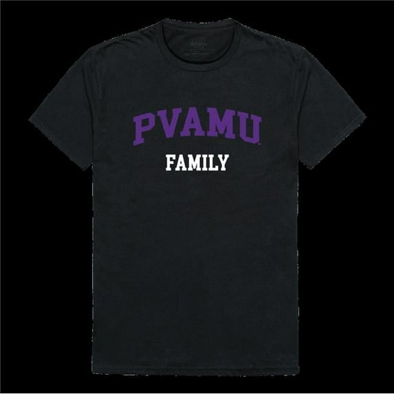 Prairie View A&M University Panthers Family T-Shirt, Black - Small