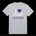 thumbnail image 1 of Prairie View A&M University Panthers I Love T-Shirt, Heather Grey - Extra Large, 1 of 1
