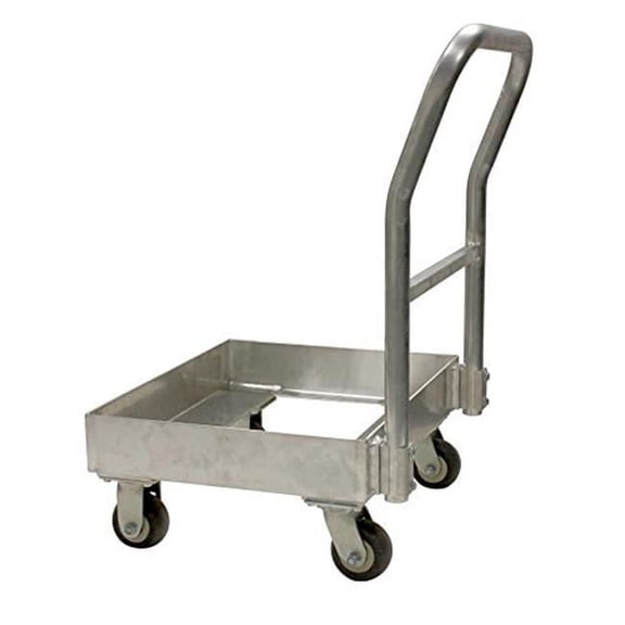 Prairie View CHILL1-HAND Single with Handle Chill Tray Aluminum Dollies- 37.25 x 22.75 x 25.5 in.