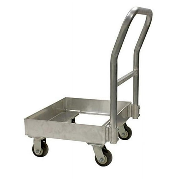 Prairie View CHILL1-HAND Single with Handle Chill Tray Aluminum Dollies- 37.25 x 22.75 x 25.5 in.