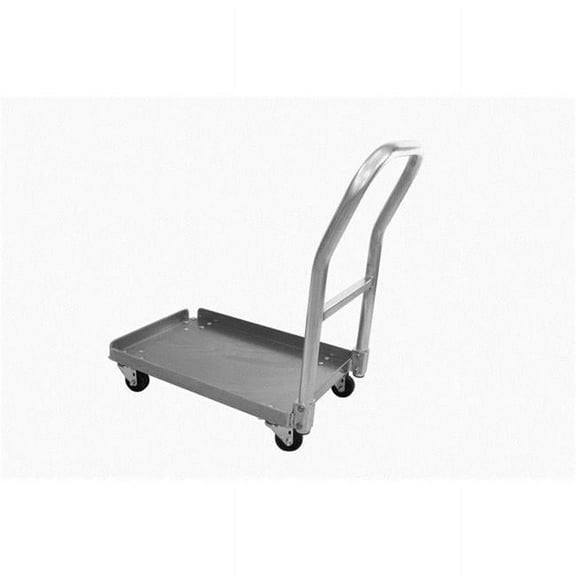 Prairie View D17326-HAND Lug Rack with Handle Aluminum Flat Dollies- 32 x 17 x 28 in.
