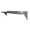 thumbnail image 1 of Prairie View WS1224, Aluminum Wall Mount Shelf, 12"W x 12"H x 24"L, 1 of 3