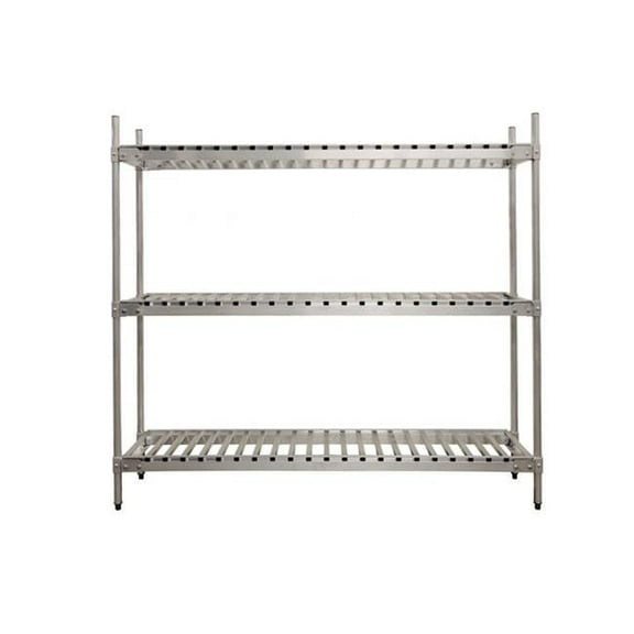 Prairie View KR2078.580-3 3 Tier Keg Shelving Aluminum Units- 20 x 83.75 in.
