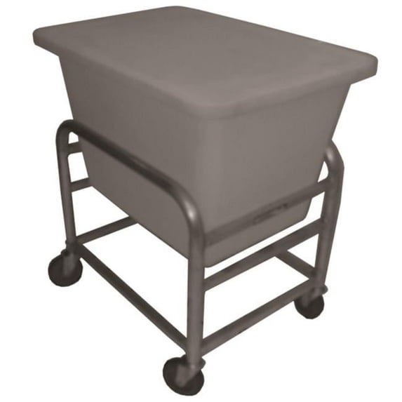 Prairie View LUGCT1BK4-NBT 4 Bushel Bulk Movers Aluminum Cart & Tub- 36 x 21.25 x 32.75 in.
