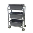 thumbnail image 1 of Prairie View LUGCT3 3 Lug Aluminum Carts- 43.75 x 15.5 x 28.5 in., 1 of 1