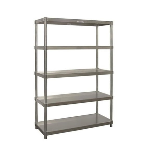 Prairie View N187236-5 Complete 5 Tier Shelving Units- 72 x 18 x 36 in.