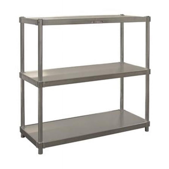 Prairie View N244836-3 Complete 3 Tier Shelving Units- 48 x 24 x 36 in.