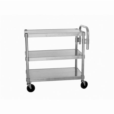 Prairie View NUC2048-3 3 Tier Aluminum Utility Carts- 36 x 20 x 48 in.