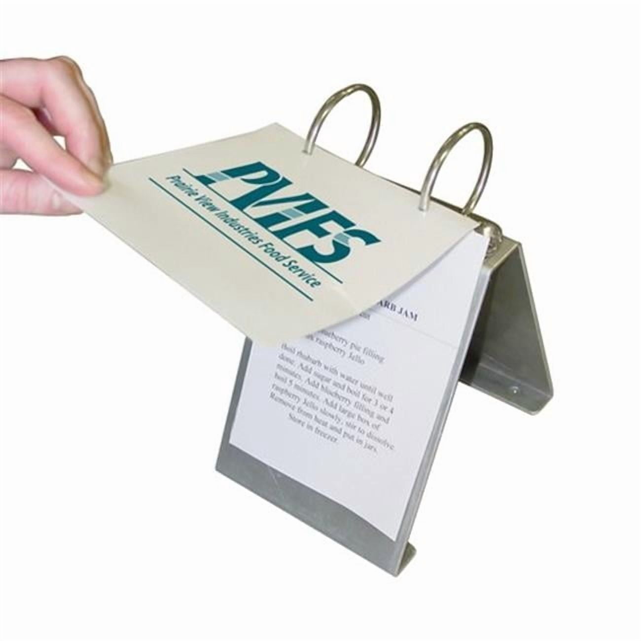 Prairie View RH6128 Aluminum Recipe Holders - 11 x 6 x 8 in.