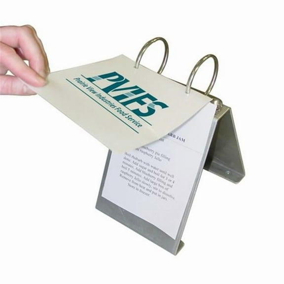 Prairie View RH6128 Aluminum Recipe Holders - 11 x 6 x 8 in.