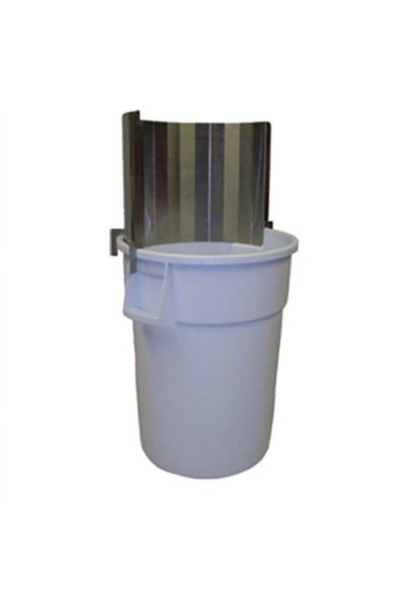 Prairie View TCBS1838SS Stainless Steel Trash Can Backsplashes - 18 x 18 x 38 in.